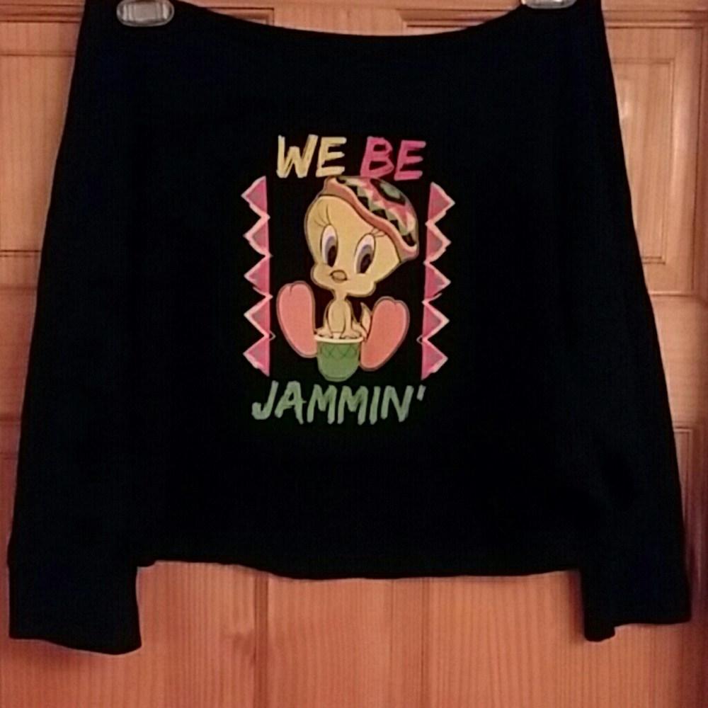 Looney Toons Cropped Sweatshirt